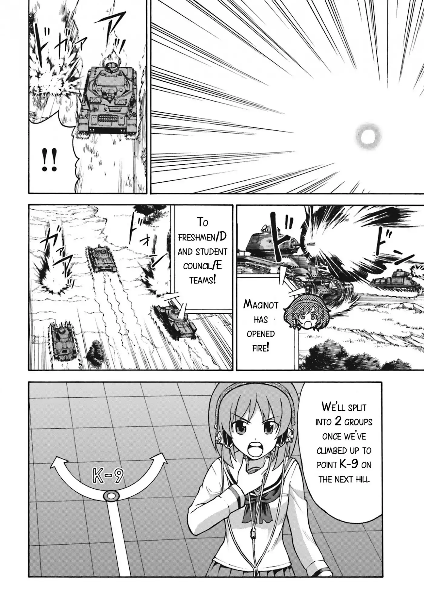 GIRLS und PANZER - Gekitou! Maginot-sen desu!! Chapter 9 6